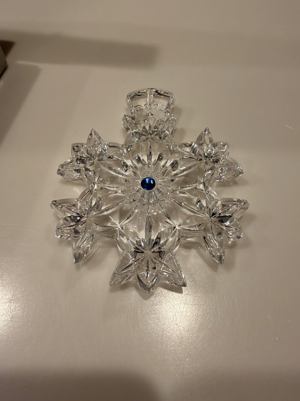 Waterford 2013 Snowflake Wishes Goodwill Crystal Ornament New in Box
